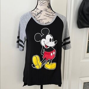 Disney Mickey Mouse  T-Shirt - Black, Gray, and Yellow